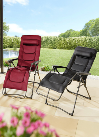 Garten - Hartman Ergolounger XL, in Farbe TAUPE – Farbe TAUPE – Ansicht 