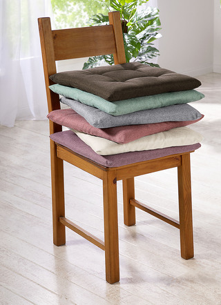 Dekokissen & Hüllen - Wohnaccessoires mit Fleckschutz-Ausrüstung – Farbe ANTHRAZIT – Ansicht  Dekokissen & Hüllen - Wohnaccessoires mit Fleckschutz-Ausrüstung, in Größe 101 (Sesselschoner, 48x150 cm) bis 915 (Stuhlkissen, 42x42x6 cm), in Farbe BRAUN – Farbe ANTHRAZIT – Ansicht