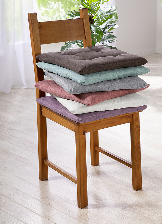 Dekokissen & Hüllen - Wohnaccessoires mit Fleckschutz-Ausrüstung Ansicht 4 Dekokissen & Hüllen - Wohnaccessoires mit Fleckschutz-Ausrüstung, in Größe 101 (Sesselschoner, 48x150 cm) bis 915 (Stuhlkissen, 42x42x6 cm), in Farbe BRAUN Ansicht 4