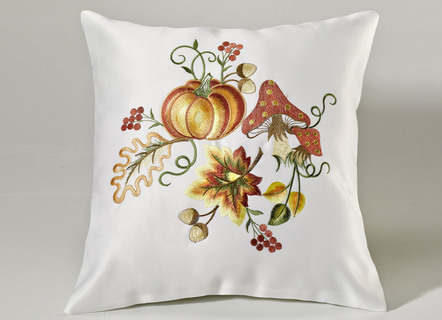 Tisch- und Raumdekoration mit herbstlichen Motiven