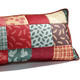 Tagesdecken - Tagesdecke und Kissenbezüge in Patchwork-Optik – Farbe ROT-GRÜN – Ansicht 7 Tagesdecken - Tagesdecke und Kissenbezüge in Patchwork-Optik, in Größe 873 (für Einzelbett, 140x210 cm) bis 926 (Kissenbezug, 80x 80 cm), in Farbe ROT-GRÜN – Farbe ROT-GRÜN – Ansicht 7