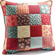 Tagesdecken - Tagesdecke und Kissenbezüge in Patchwork-Optik – Farbe ROT-GRÜN – Ansicht 8 Tagesdecken - Tagesdecke und Kissenbezüge in Patchwork-Optik, in Größe 873 (für Einzelbett, 140x210 cm) bis 926 (Kissenbezug, 80x 80 cm), in Farbe ROT-GRÜN – Farbe ROT-GRÜN – Ansicht 8