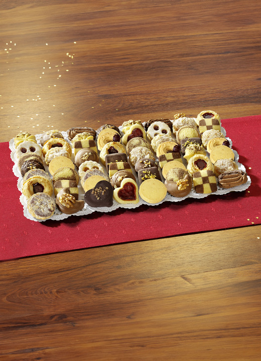 Weihnachtsleckereien - Spezialitäten-Mischung aus alter Familienrezeptur, in Farbe ROT