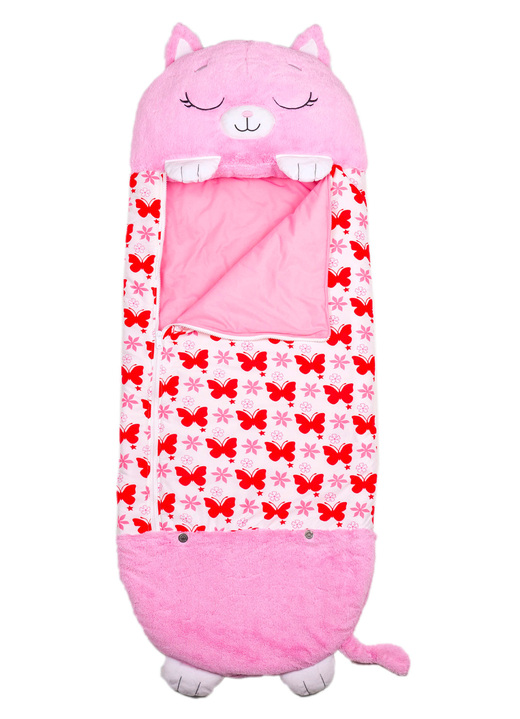 Aus der TV-Werbung - Kuschelschlafsack Happy Nappers , in Farbe BUNT, in Ausführung Einhorn, pink, Grösse M (51x137 cm) Ansicht 10