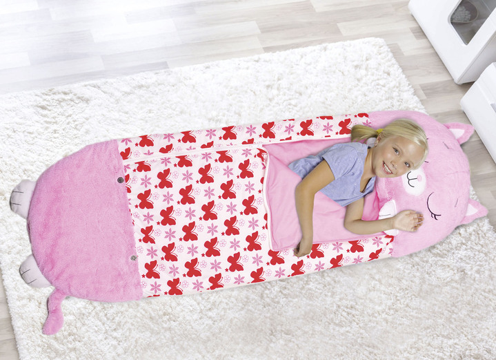 Aus der TV-Werbung - Kuschelschlafsack Happy Nappers , in Farbe BUNT, in Ausführung Einhorn, pink, Grösse M (51x137 cm) Ansicht 11