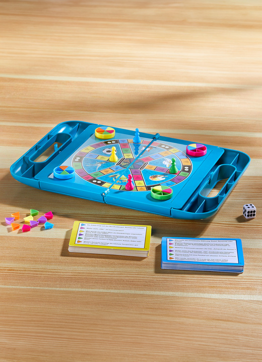 Geschenkideen - Reise-Spiel Trivial Pursuit Family Edition, in Farbe BUNT Ansicht 1