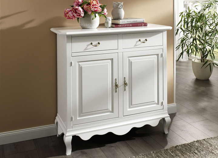 - Hochwertige Möbelserie mit Metallgriffen, in Farbe NATUR, in Ausführung Bücherschrank, 2-türig Ansicht 5