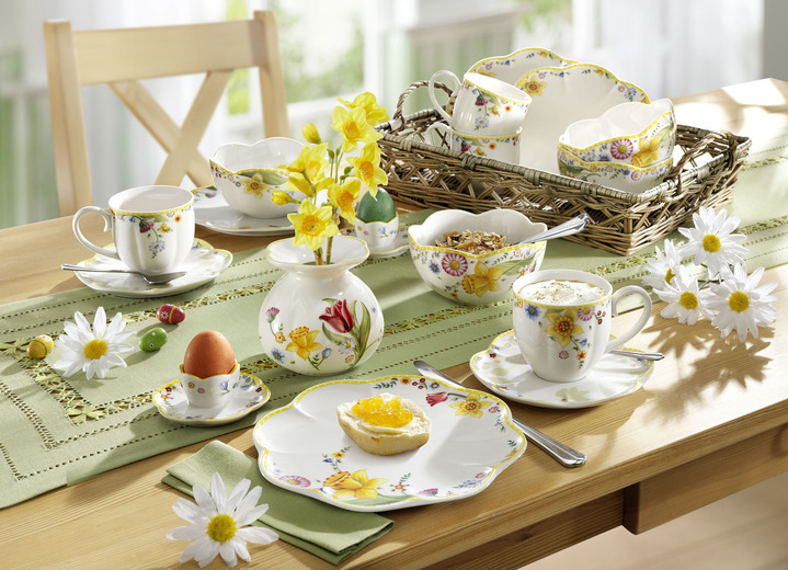 Geschirr - Porzellan-Serie Spring Awakening von Villeroy & Boch, in Farbe WEISS, in Ausführung Frühstücksteller Ansicht 1