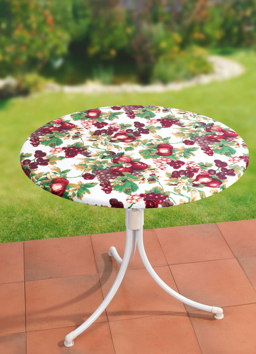 Tischdecken - Spann-Tischdecke aus 100% PVC, in Farbe BUNT Ansicht 2