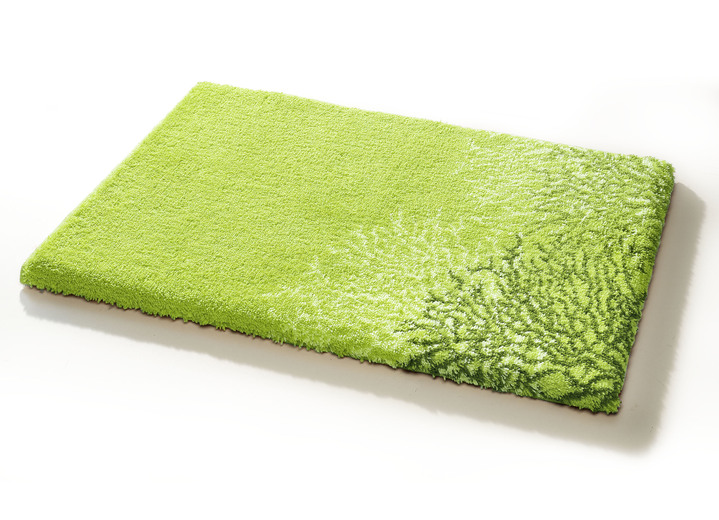 Badgarnituren - Badgarnitur von Grund, rutschhemmende Rückseite, in Größe 100 (Vorleger halbrund, 50x 80 cm) bis 112 (WC-Deckelbezug, 47x 50 cm), in Farbe GRÜN Ansicht 12
