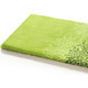 Badgarnituren - Badgarnitur von Grund, rutschhemmende Rückseite – Farbe GRÜN – Ansicht 3 Badgarnituren - Badgarnitur von Grund, rutschhemmende Rückseite, in Größe 100 (Vorleger halbrund, 50x 80 cm) bis 112 (WC-Deckelbezug, 47x 50 cm), in Farbe TÜRKIS – Farbe GRÜN – Ansicht 3
