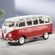 Sammlermodelle - Sammlermodell VW Bus Samba von Maisto, in Farbe ROT-WEISS