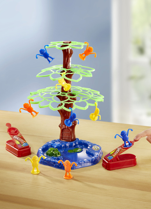 Geschenkideen - Affenbaum-Spiel geeignet für 1–3 Spieler, in Farbe BUNT