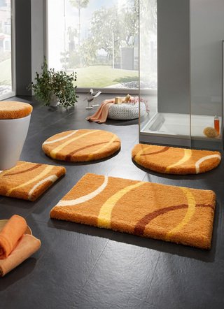 Supersoft Badgarnitur mit Latex-Rückseite von Grund
