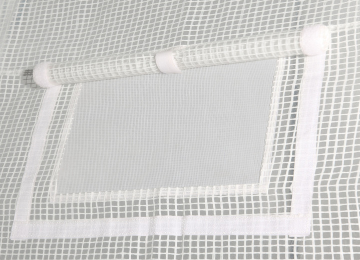 Winterlicher Garten - Tropical Island Pflanzenzelt / Zubehör: Perfekter Schutz bei Wind und Wetter, in Farbe DURCHSICHTIG, in Ausführung Zusatz-Isolierung, 130x130 cm, Höhe 150 cm Ansicht 8