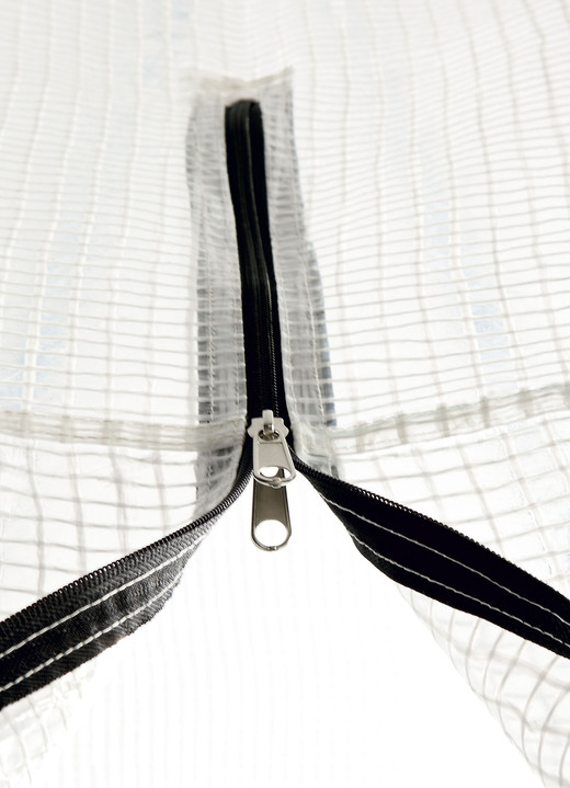 Winterlicher Garten - Tropical Island Pflanzenzelt / Zubehör: Perfekter Schutz bei Wind und Wetter, in Farbe DURCHSICHTIG, in Ausführung Zusatz-Isolierung, 130x130 cm, Höhe 150 cm Ansicht 10