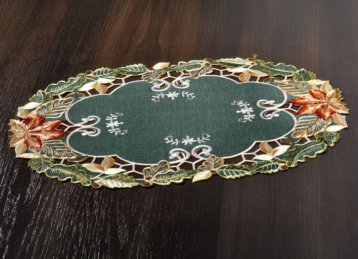 Tischdecken - Herbstliche Tisch- und Raumdekoration, in Größe 101 (Deckchen, 35x 50 cm) bis 404 (Kissenbezug, 40x 40 cm), in Farbe TERRA Ansicht 6