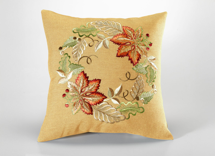 Tischdecken - Herbstliche Tisch- und Raumdekoration, in Größe 101 (Deckchen, 35/ 50 cm) bis 404 (Kissenbezug, 40/ 40 cm), in Farbe TERRA Ansicht 6