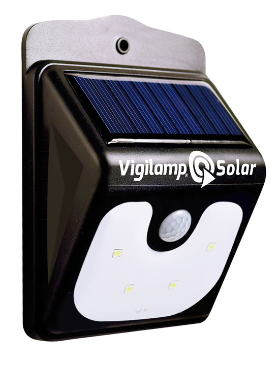 - Solarleuchte Vigilamp für mehr Licht und Sicht, in Farbe SCHWARZ Ansicht 1