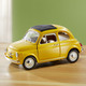 Sammlermodelle - Bburago Fiat 500F (1965), in Farbe GELB