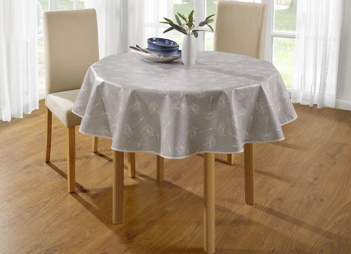 Tischdecken - Wachstuch-Tischdecke mit Pusteblumen-Motiv Ansicht 4 Tischdecken - Wachstuch-Tischdecke mit Pusteblumen-Motiv, in Größe 108 (Tischdecke, 80/ 80 cm) bis 190 (Tischdecke oval, 140/190 cm), in Farbe ROSÉ Ansicht 4