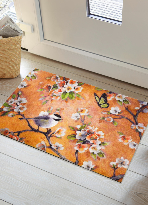 Fußmatten - Fußmatte mit rutschhemmender Rückseite, in Farbe TERRA-BUNT Ansicht 3