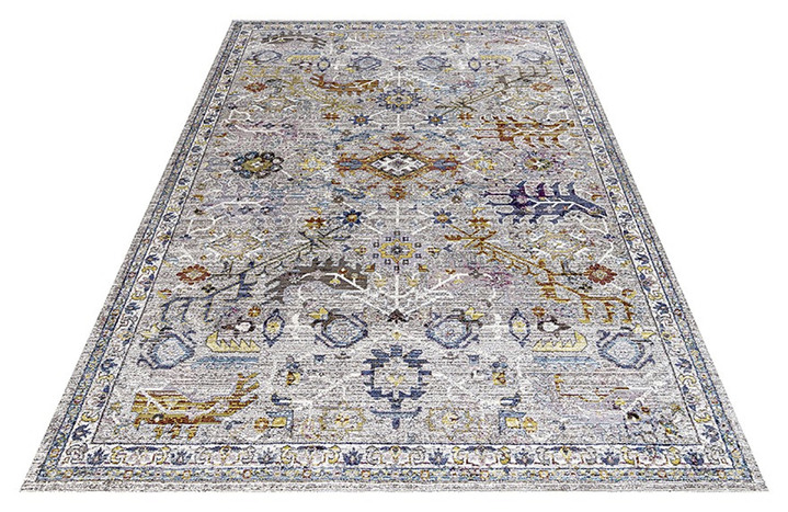 Modern - Brücken und Teppiche aus Flachgewebe mit aufwendiger Dessinierung, in Größe 113 (Brücke, 80x150 cm) bis 306 (Teppich, ø 200 cm), in Farbe BUNT, in Ausführung Dessin 1 Ansicht 6