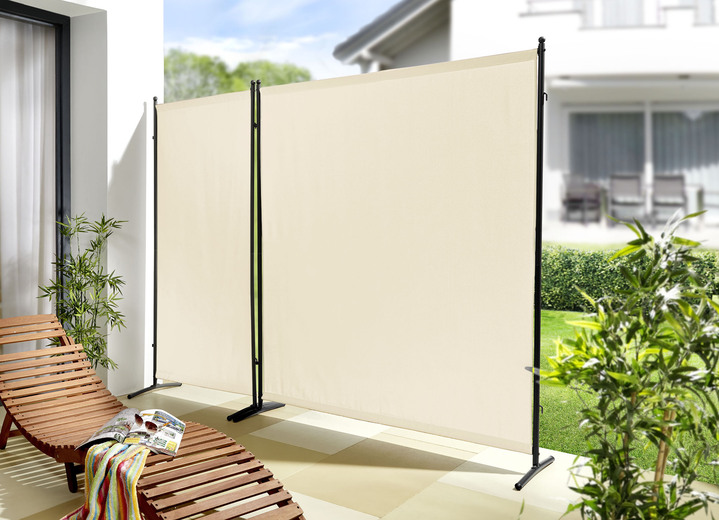 Sichtschutz - Sicht- und Sonnenschutz Endlos kombinierbar, in Farbe BEIGE Ansicht 2