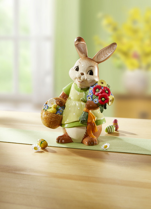 Oster-Goebel-Figuren - Goebel Hase, handgefertigt, in Farbe BUNT