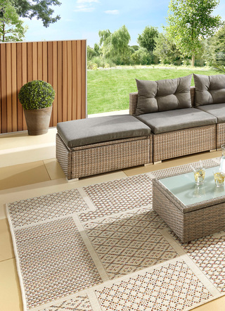 Modern - Brücken und Teppiche für den Innen- und Außenbereich, in Größe 111 (Brücke, 60x110 cm) bis 282 (Teppich, 200x290 cm), in Farbe GRAU – Farbe GRAU – Ansicht 