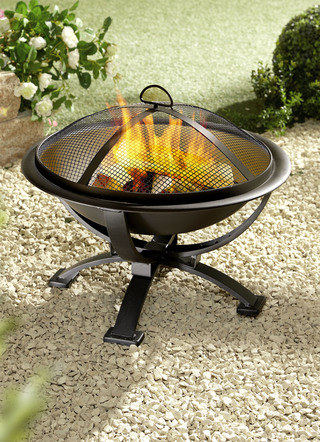 Feuerstelle Classico aus pulverbeschichtetem Stahl