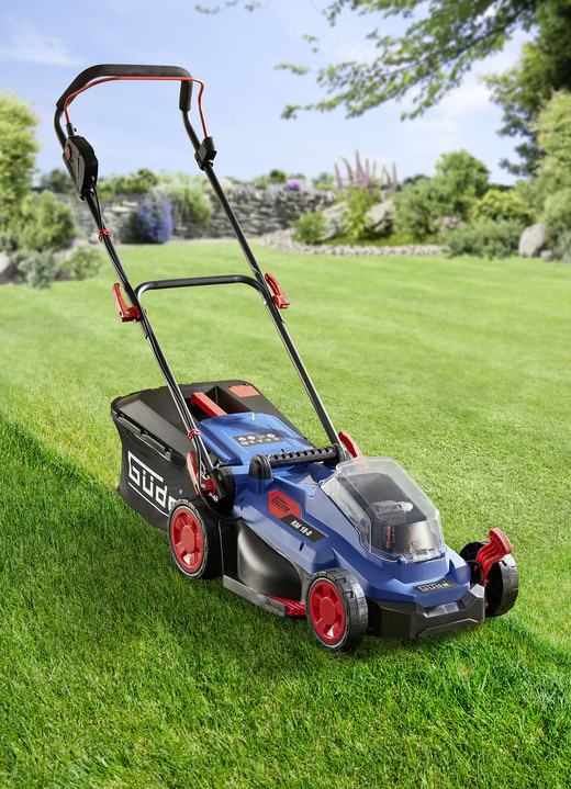 AkkuRasenmäher für GartenAkkusystem Gartengeräte und Zubehör BADER