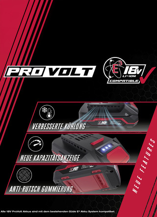 Gartenpflege - Garten-Akkusystem Starterkit (Ladegerät & Akku), in Farbe SCHWARZ – Farbe SCHWARZ – Ansicht 