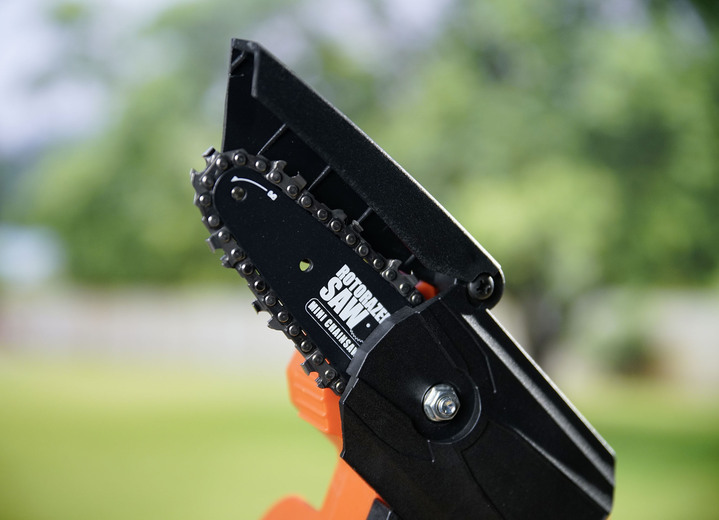 Gartenpflege - Mini-Kettensäge Rotorazer, in Farbe SCHWARZ Ansicht 4