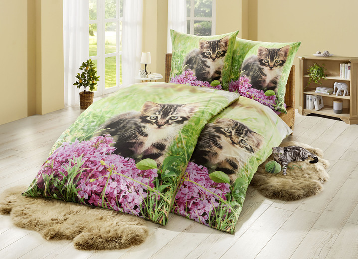 - Bettwäsche-Garnitur mit Reißverschluss, in Farbe MULTICOLOR Ansicht 2