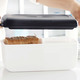 Backen - Tupperware BreadSmart Brotbehälter – Farbe WEISS-SCHWARZ – Ansicht 5 Backen - Tupperware BreadSmart Brotbehälter, in Farbe WEISS-SCHWARZ, in Ausführung BreadSmart Junior – Farbe WEISS-SCHWARZ – Ansicht 5