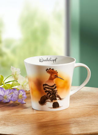 - Henkelbecher mit Vogel des Jahres 2022, in Farbe BUNT