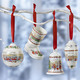 Weihnachten - Jahresschmuck 2023 aus dem Hause Hutschenreuther – Farbe WEISS – Ansicht 2 Weihnachten - Jahresschmuck 2023 aus dem Hause Hutschenreuther, in Farbe WEISS, in Ausführung Jahreskugel 2023 – Farbe WEISS – Ansicht 2