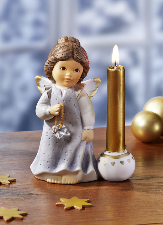 Kerzenhalter Engel aus der Nina & Marco-Serie von Goebel - Weihnachten |  BADER