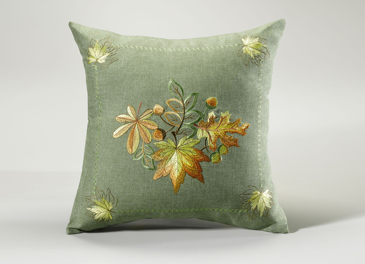 Tischdecken - Tisch- und Raumdekoration, in Größe 101 (Deckchen, 35x 50 cm) bis 404 (Kissenbezug, 40x 40 cm), in Farbe GRÜN Ansicht 5