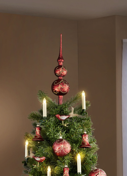 - Baumschmuck, in Farbe MARSALA-ROT, in Ausführung Weihnachtsbaumkugeln, 16-teilig Ansicht 5
