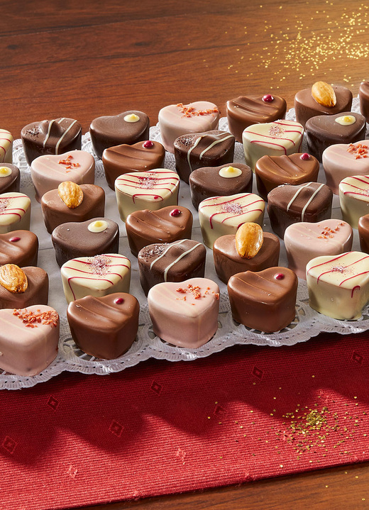 Weihnachten - Lauensteiner Herzen, 225 g, in Farbe BUNT Ansicht 1