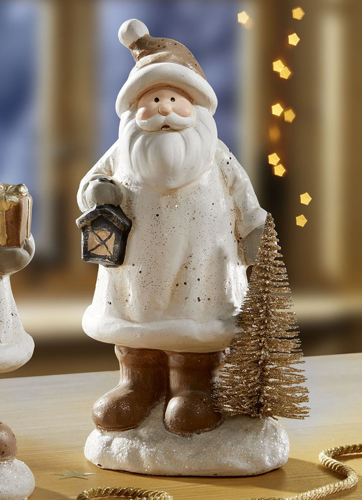 Nikolaus aus Keramik Weihnachtliche Dekorationen BADER