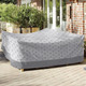Winterlicher Garten - Witterungs- und UV-beständige Abdeckhüllen – Farbe GRAU – Ansicht 5 Winterlicher Garten - Witterungs- und UV-beständige Abdeckhüllen, in Farbe GRAU, in Ausführung für Schirm, ø 35 cm, Höhe 140 cm – Farbe GRAU – Ansicht 5