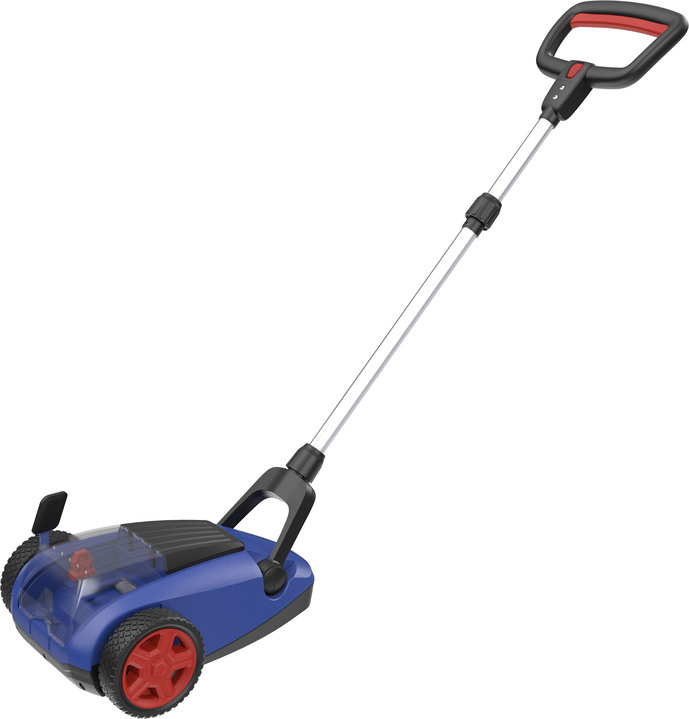 Gartenpflege - Akku-Einhandrasenmäher ERM 18-0  (Akku und Ladegerät nicht im Lieferumfang), in Farbe BLAU-SCHWARZ-ROT Ansicht 8