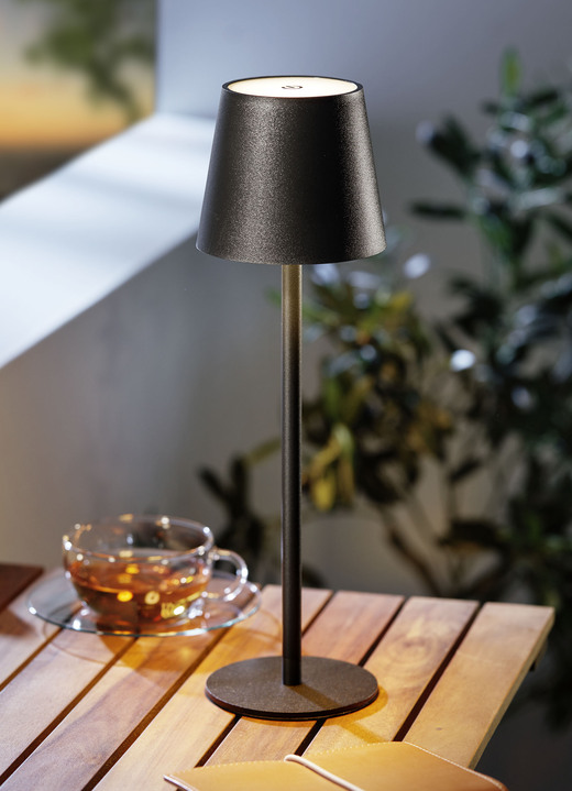 Tischleuchten - Moderne Tischleuchte für den Innen- und Außenbereich, in Farbe WEISS Ansicht 5