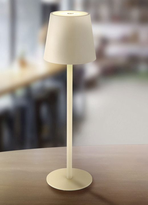 Tischleuchten - Moderne Tischleuchte für den Innen- und Außenbereich, in Farbe WEISS Ansicht 7