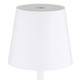 Tischleuchten - Moderne Tischleuchte für den Innen- und Außenbereich, in Farbe WEISS – Farbe WEISS – Ansicht 4