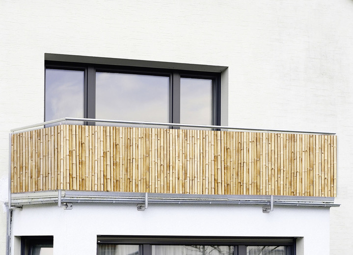 Sichtschutz - Balkon-Sichtschutz in Bambus-Optik  Ansicht 3 Sichtschutz - Balkon-Sichtschutz in Bambus-Optik , in Farbe BRAUN Ansicht 3