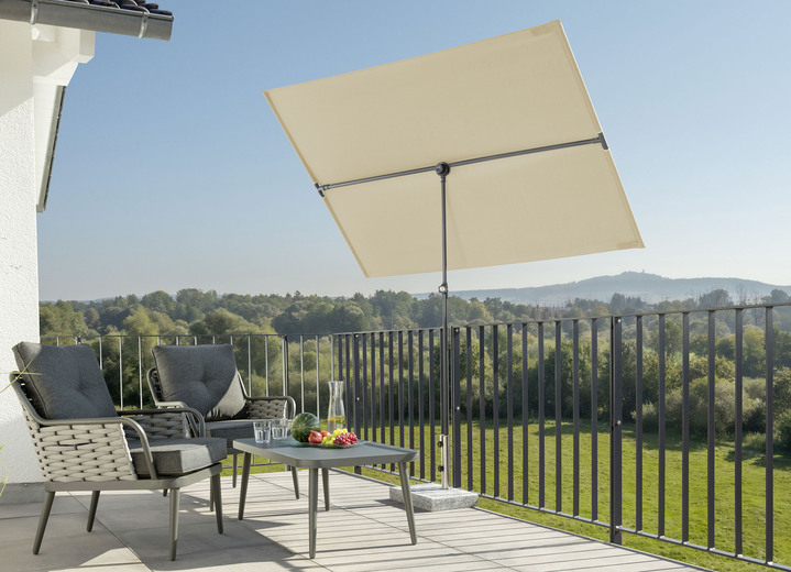 Garten - Balkonblende Avellino, ideal als Sicht- und Sonnenschutz, in Farbe NATUR Ansicht 1